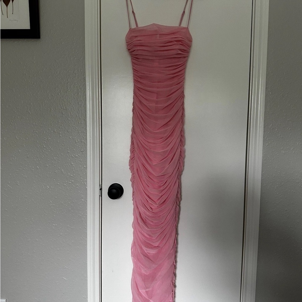 House of CB Fornarina Pink Maxi Dress - Picture 4 of 7